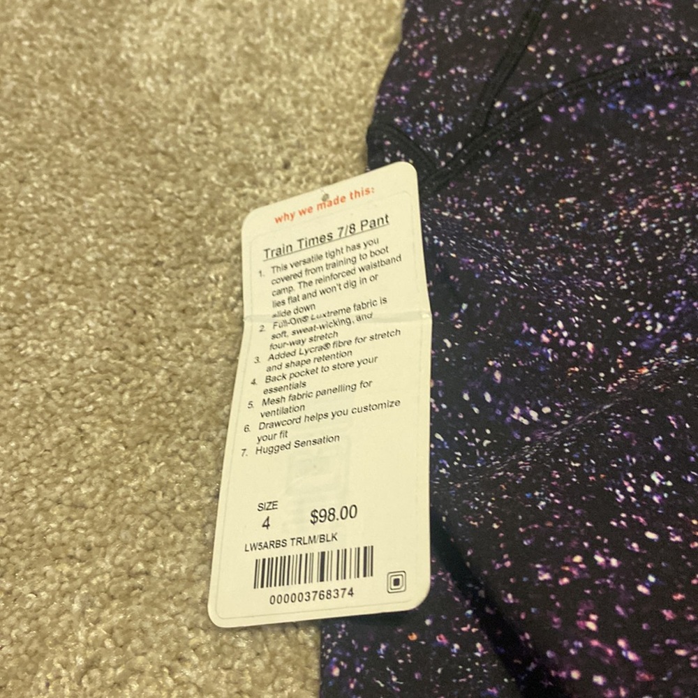 Lululemon train times pants - Picture 5 of 5